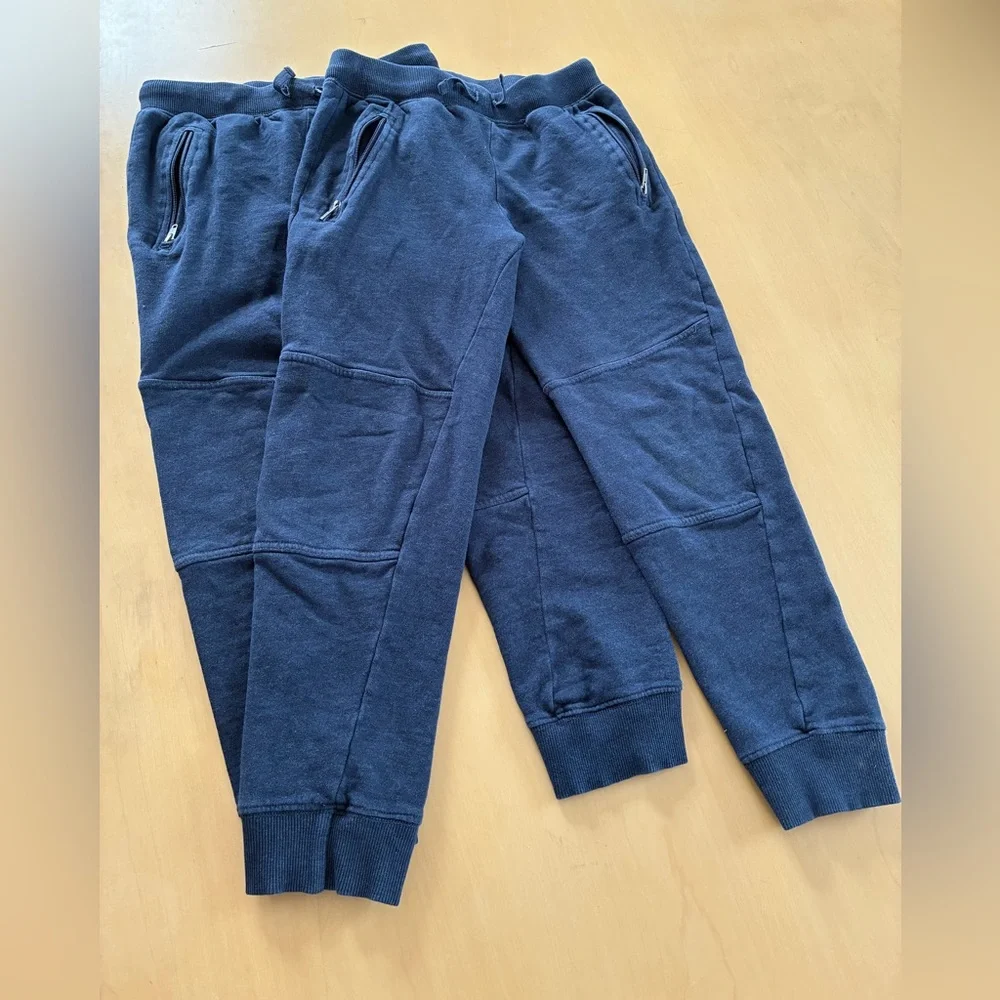 Hanna Andersson Dark Blue Boys Joggers - Picture 1 of 4